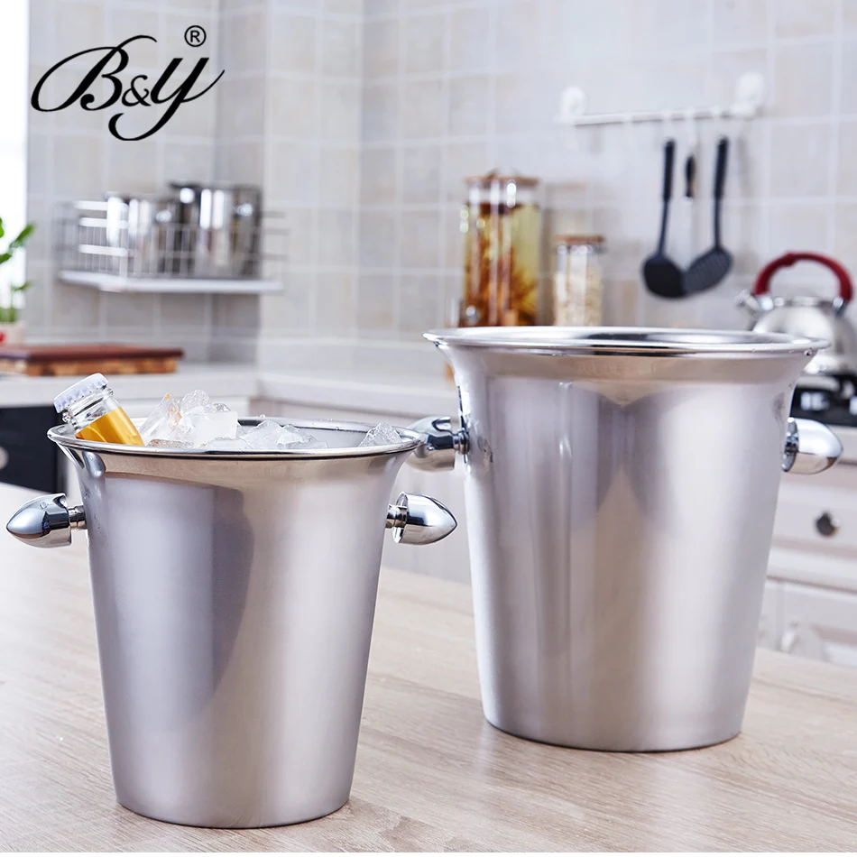 Exquisite Luxury European Style Champagne Bucket Red Wine Ice Bucket