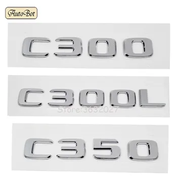 

For Mercedes Benz C300 C300L C350 190E W201 W202 W203 W204 W211 W210 W212 W205 Trunk Rear Lid Emblem Badge Alphabet Letter Decal