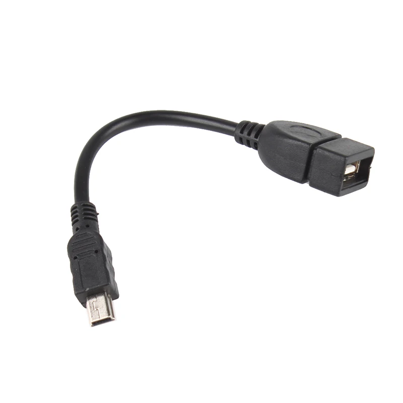 Мини USB B папа к 2 0 Женский адаптер хоста OTG удлинитель Черный 14 см горячий #54012| |