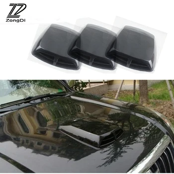 

ZD For Skoda Octavia A5 A7 2 Fabia Yeti BMW E60 F30 X5 E53 Inifiniti Car Front Fender Engine Hood Air Vent Trim Cover Sticker