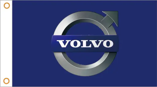 

car flag custom flag car VOLVO banner 3x5ft 100% Polyester 02