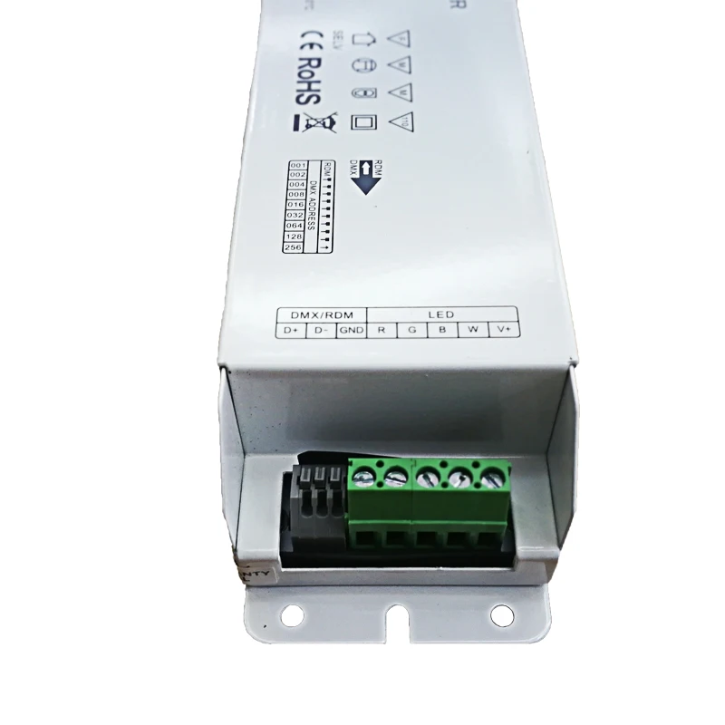 New Led DMX dimming Driver;150W DMX LED CV driver;AC100-240V input 12V 12.5A 150W 4 Channel output Led RGBW Strip Power Driver