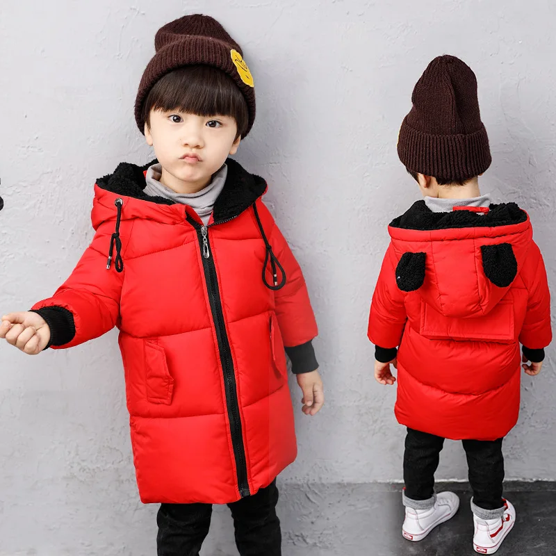 Baby Boys Jacket 2018 Autumn Winter Jacket For Boys Coat Kids Warm Outerwear Coat Parkas For Girls Down Jacket Children Clothes