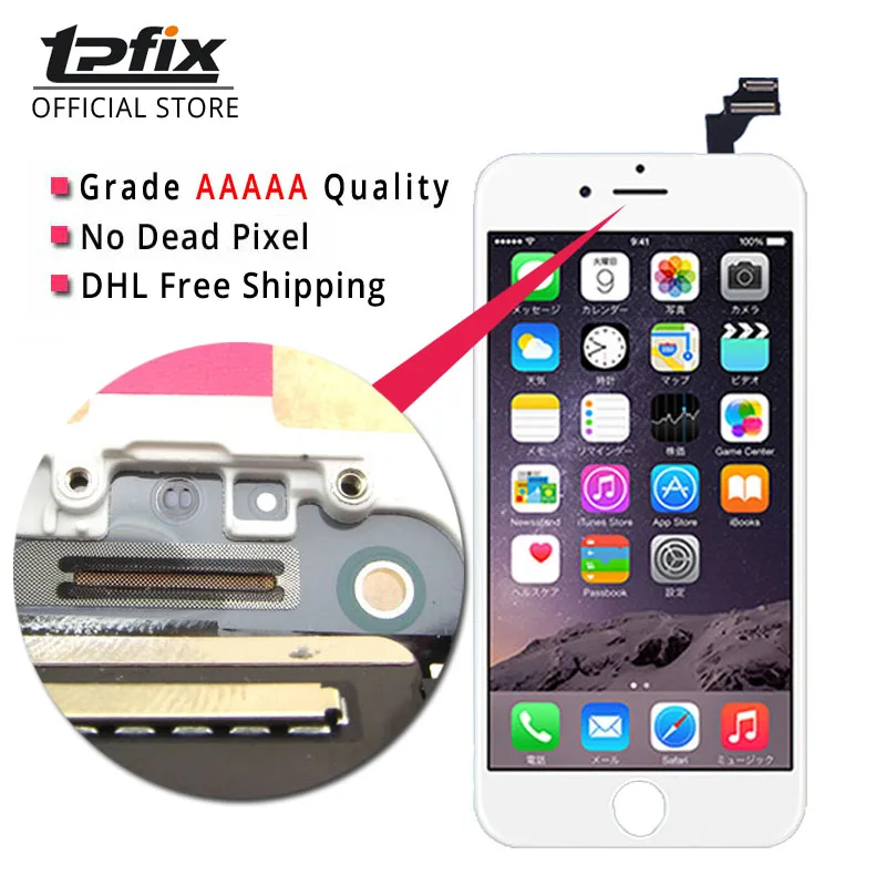

Grade AAAAA For iPhone 7 LCD Display Touch Screen Digitizer Assembly For iPhone 8 LCD 7 Plus 6S 6 Plus Replacement Ecran Tactil