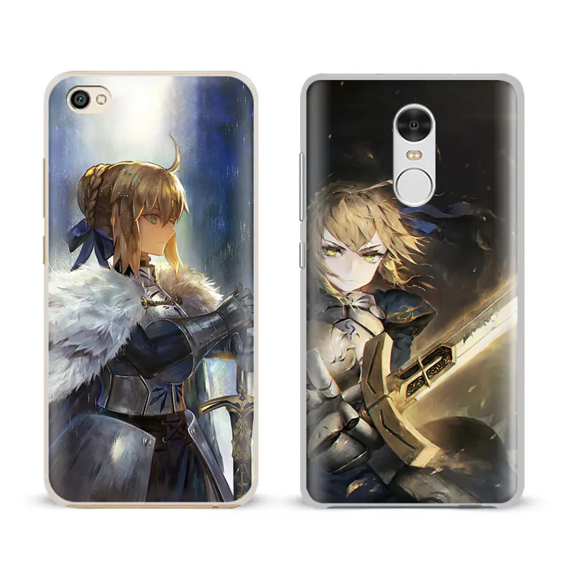 

Fate Zero Stay Night Saber Phone Case Cover Shell For Xiaomi Redmi Note 4 4X 5A 6 6A PRO Mi 8 5 5S PLUS Max A1 Note 2 3