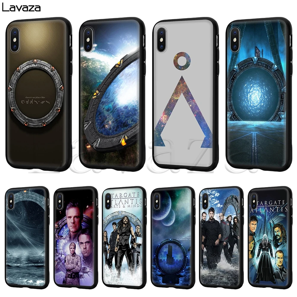 

Lavaza Stargate Atlantis SGA Silicone Soft Case for iPhone 11 Pro XS Max XR X 8 7 6 6S Plus 5 5S SE