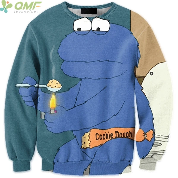 cookie monster sweatshirt