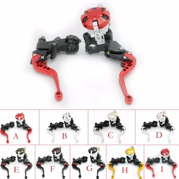 

CNC Clutch Brake Master Cylinder Reservoir Levers Universal for Honda CB 750 1000R CBR 600RR 900RR VTX1300 7/8" 22MM Handlebars