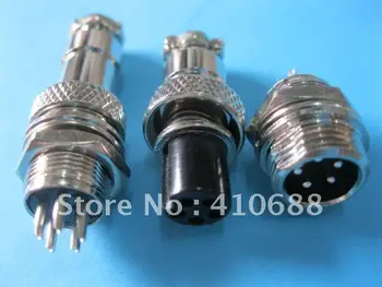 

XLR Audio Cable Connector 5 Pin 12mm Chassis Moun Brand New Hot Sale 30 Pcs Per Lot