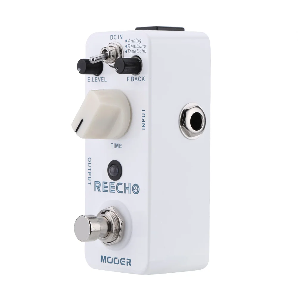 Mooer Reecho микро мини цифровая педаль эффектов задержки для электрогитары истинное