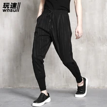 M-2XL! лето индивидуальность Мужская одежда Повседневная мужская мода узкие брюки узкие леггинсы теленок шаровары загрузки