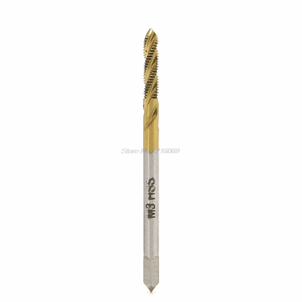 

High Quality M3 M4 M5 M6 M8 HSS Screw Thread Metric Spiral Hand Plug Tap Kit Whosale&Dropship