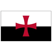 xvggdg полиэстер флаг 3x5ft римско-католическая церковь баннер флаг Рыцари Тамплиер