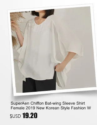 SuperAen Европейская мода женская рубашка 2019 весна и осень новые с длинными рукавами блузки и топы женские хлопковые большого размера рубашка