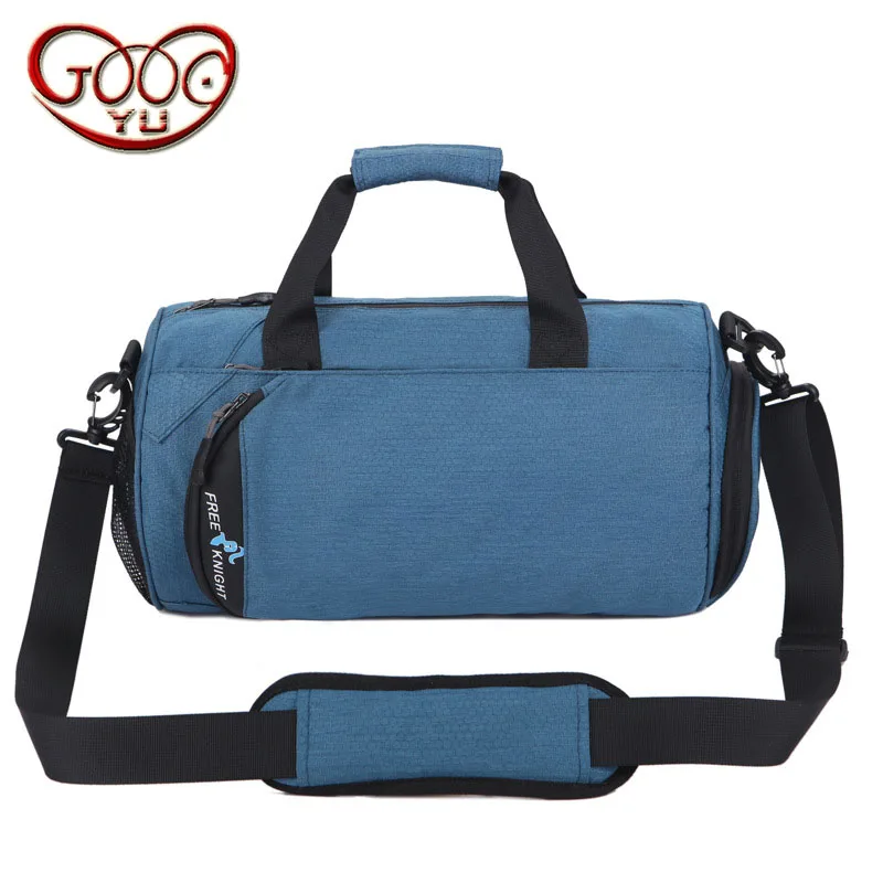 

Unisex nylon gym bag Football casual bag Short trip luggage bag Shoulder cylinder travel bag