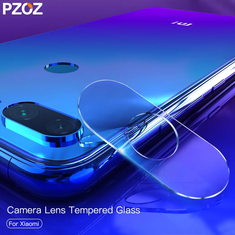 Защитная пленка PZOZ для задней камеры Xiaomi Pocophone F1 Mi A2 9t Redmi Note 5 6 7 K20 Pro закаленное