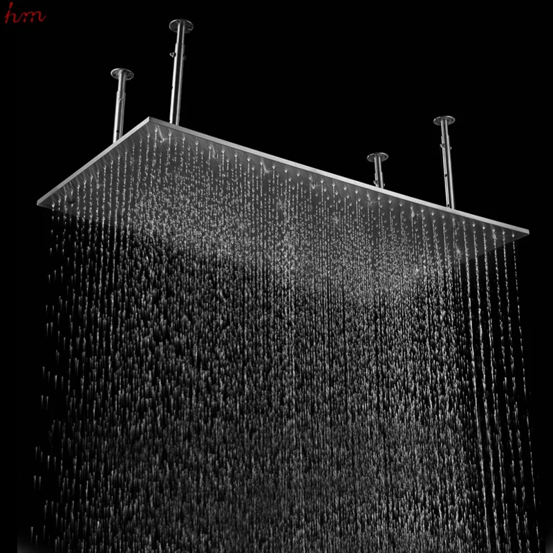 Ванная, насадка для душа и смесители 400*800 мм потолок Большой Дождь Термостатический набор для душа