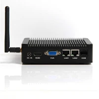 Mini PC 4 ядра Windows 10 Intel Atom Z8350 Bluetooth 4,0 USB 3,0 WiFi HDMI VGA ТВ Box LAN X86 мини ПК