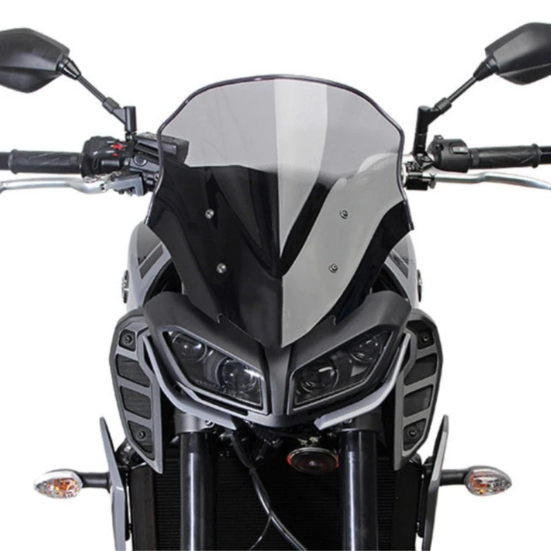 

For Yamaha MT09 FZ09 MT-09 FZ-09 FZ MT 09 2017 2018 2019 Motorcycle Windshield Racing Windscreen Wind Deflector Visor pare-brise