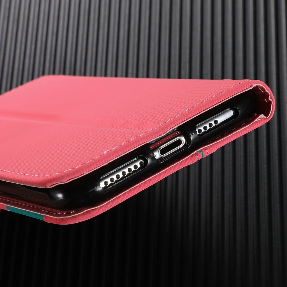 Тканые Для samsung galaxy M20 Coque вышивка Цвет столкновения Уникальный флип чехол