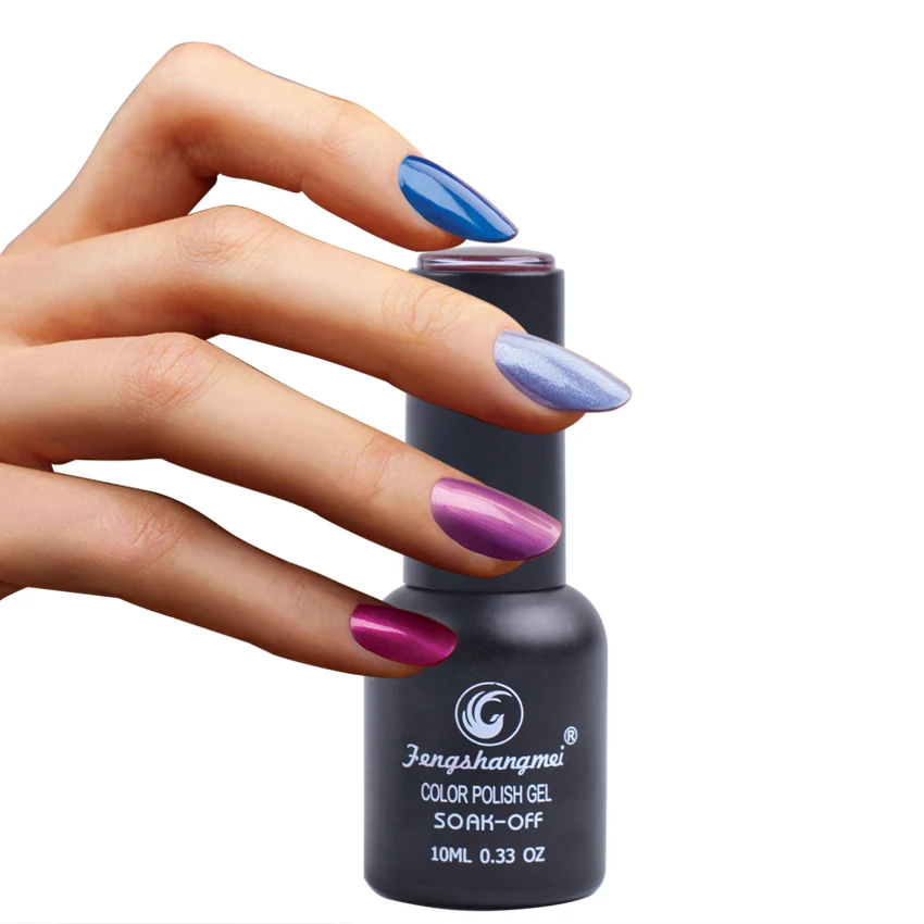 

Fengshangmei Nail Gel Varnishes Professional Shining Manicure Gel Nail Polish UV