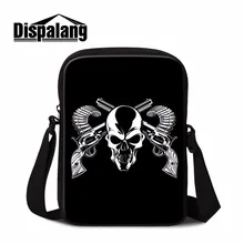 Dispalang fanshion Ретро Женские сумки-мессенджеры с черепом через плечо Маленькая Персонализированная сумка-мессенджер пляжный комбинезон сумка