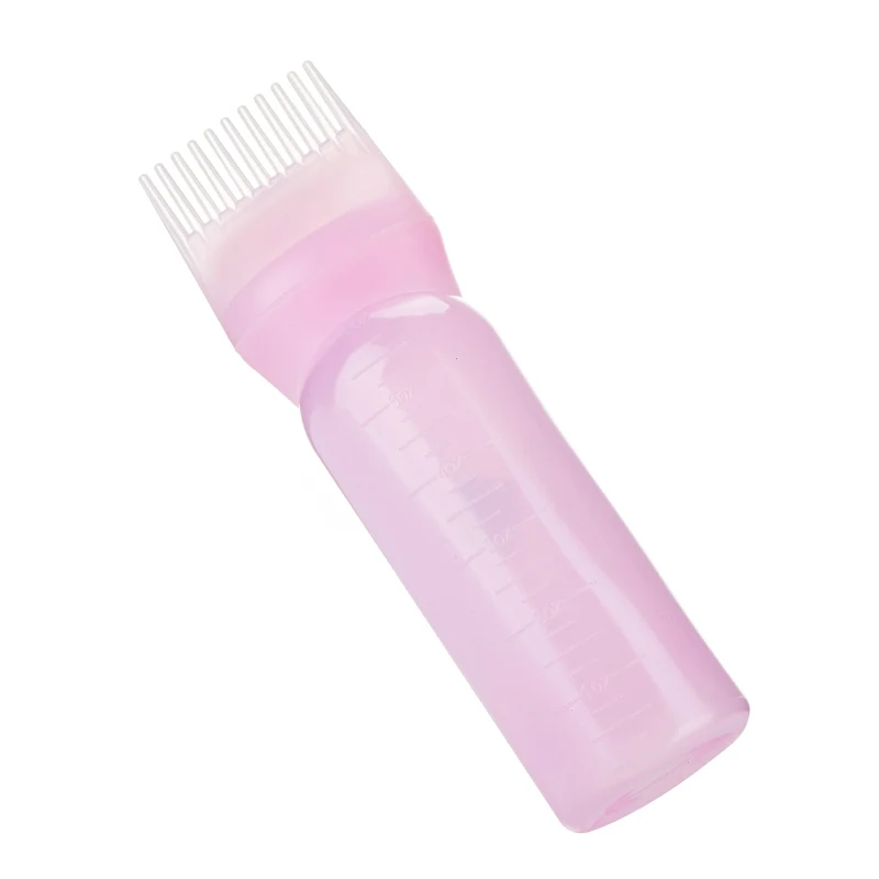 Макияж для волос краситель аппликатор для бутылок расческа диспенсер для щеточек набор весы выдавливаемая бутылка для волос Солон для домашнего окрашивания использование розового цвета