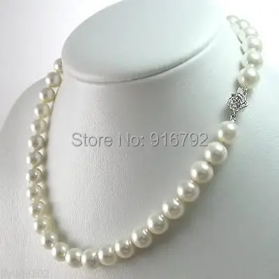 

HYFY20143232>>>>Charming! 8-9mm White Akoya Cultured Pearl Necklace 18"