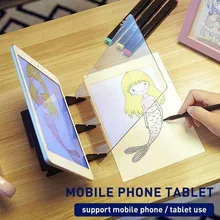 Esboço assistente traçando desenho placa óptica desenhar projetor pintura reflexão traçando linha tabela an88