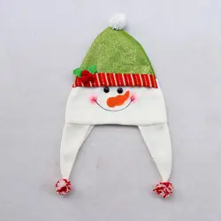 Шапка "Счастливого Рождества" Вечерние шапка Санта Клауса на Рождество украшение крышки подарок Санта-Клауса шапка Санта Клауса с