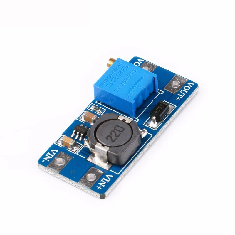 1 шт. Повышающий Модуль MT3608 DC 2 а с MICRO USB в 24 до 5 В 9 12 28 в|Трансформаторы| |