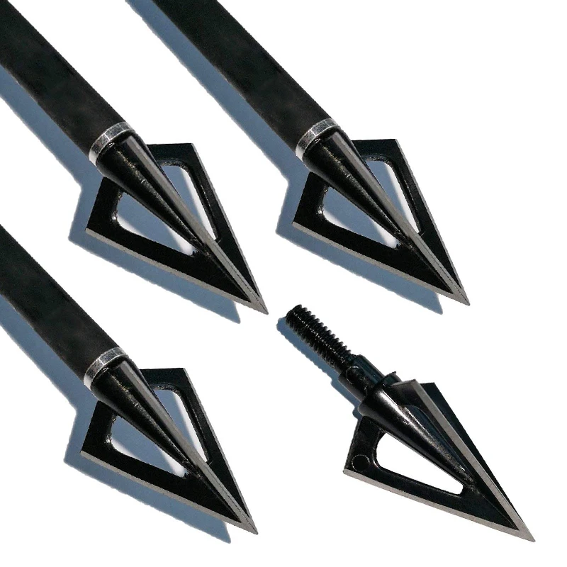 3 Pack Arrow Broadheads 3 Blades Arrow Heads Tips 100 Grains for