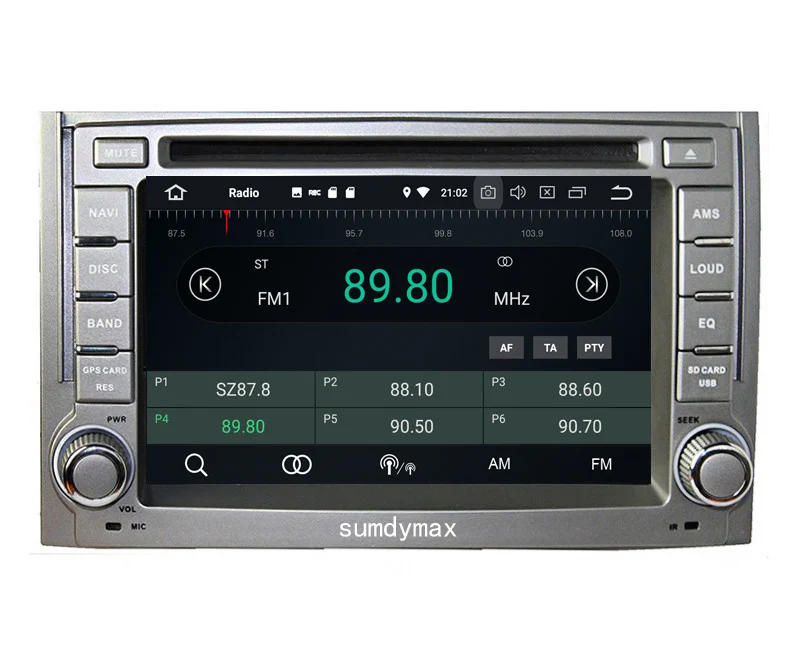 Sale 4G SIM LTE Octa Core Android 9.0 Car DVD player GPS Navi for Hyundai H1 Grand Starex 2011-2012 4GB RAM 64GB ROM support DAB+ 8