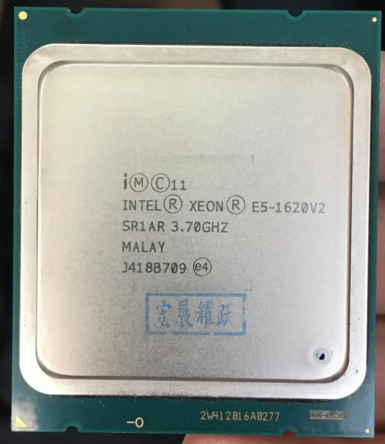 TaoToa pour Processeur Xeon Quad Core E5 1620 E5-1620 CPU LGA 2011 pour Processeur de Serveur de Bureau 