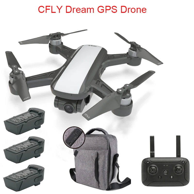 

DREAM Selfie Drone with GPS FPV Real-time 4K Camera RC drones RC Quadrocopter RC Drone with RC toy VS JJRC X9