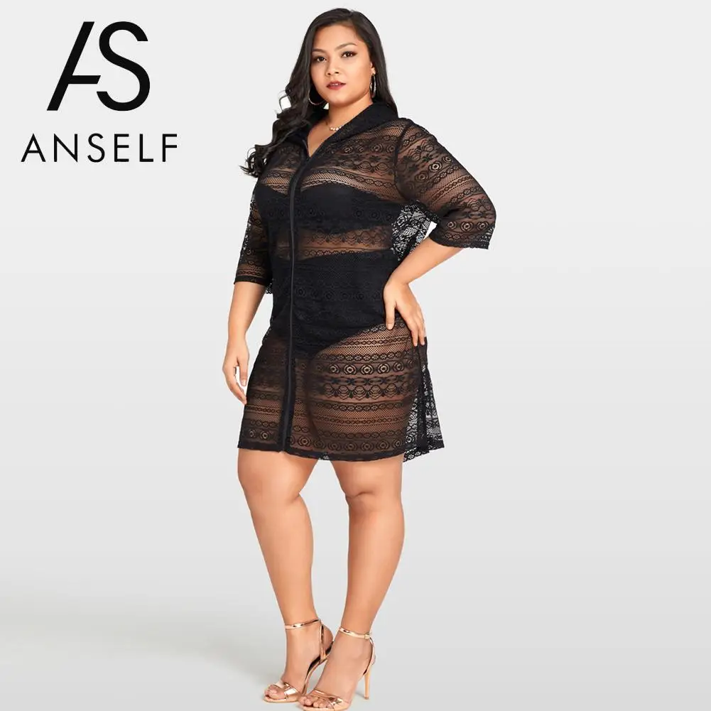 plus size see thru outfits