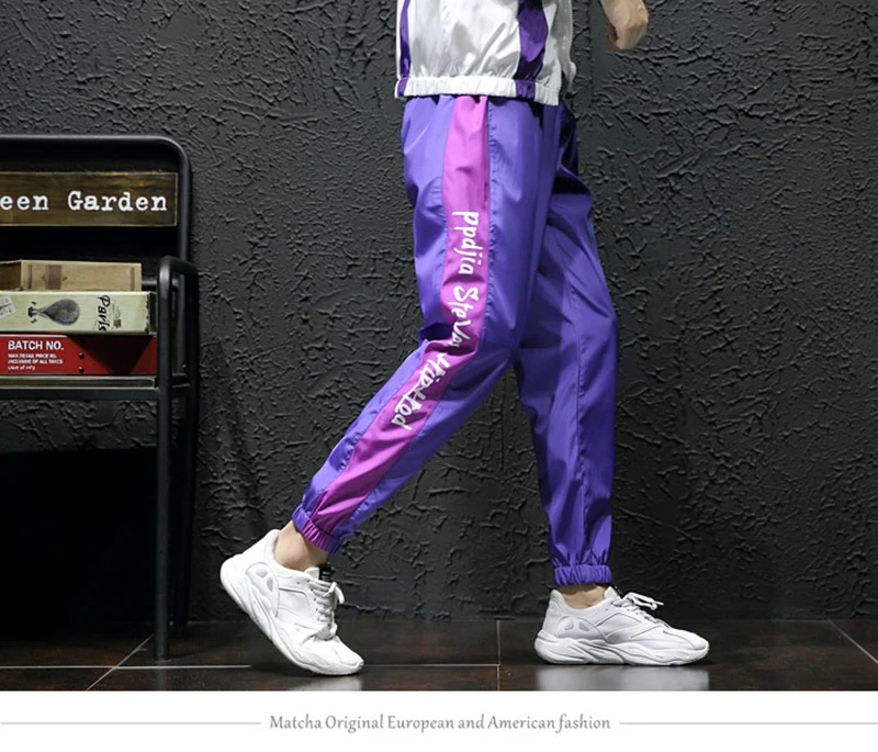 Harem Cargo Pants Men Streetwear Hip Hop Japan Style Trousers Male Khaki Loose Straight Pants  (38)