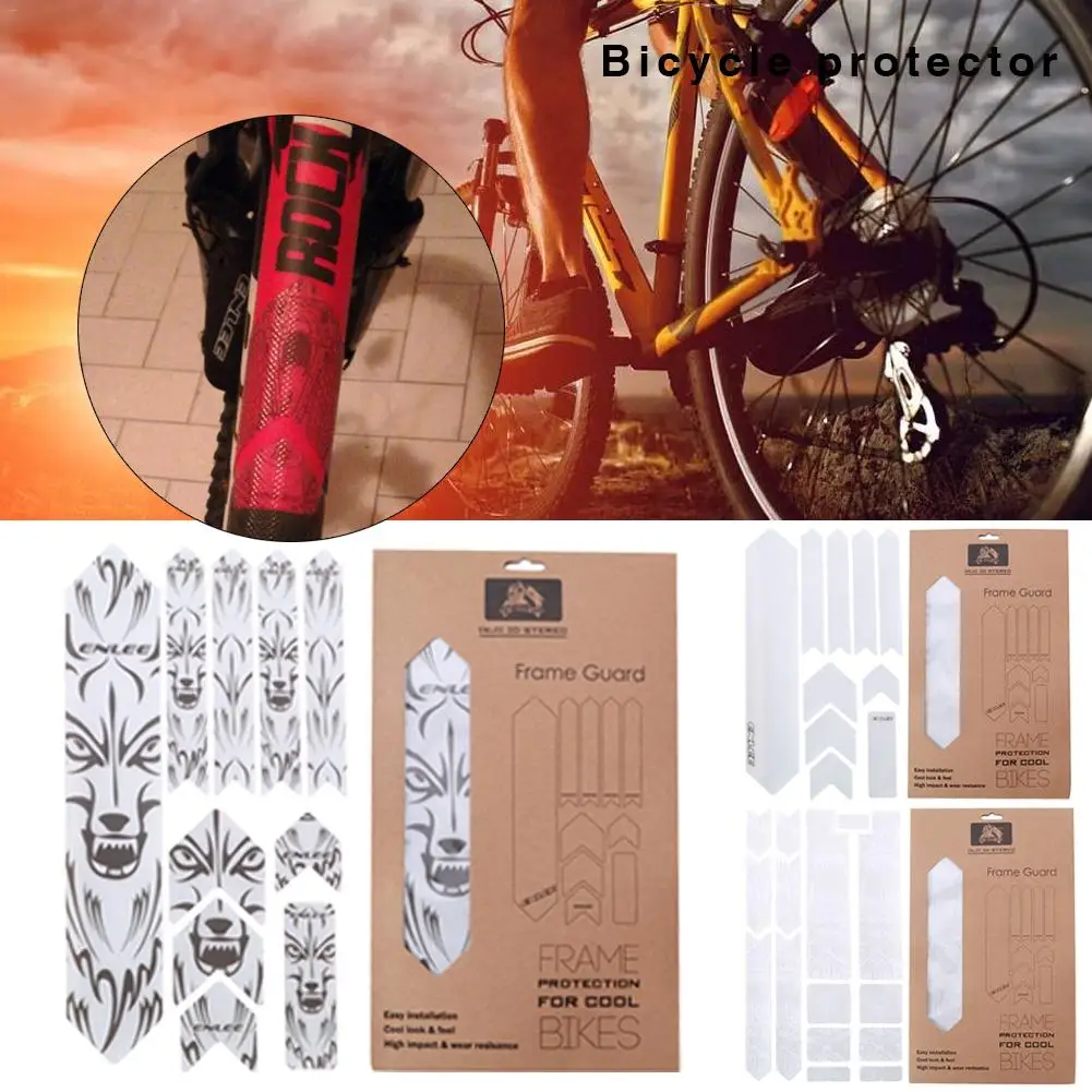 Велосипедный горный велосипед DIY индивидуальная наклейка в стиле граффити 3D трехмерная защитная наклейка s инновационная ремонтная крышка