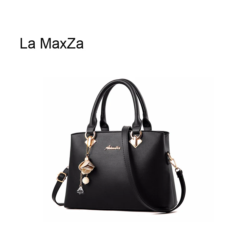 

La MaxZa Fashion Women Shoulder Bags 2019 New Handbags Black Bag High Quality Womens Purses PU Leather Women Small Handbag