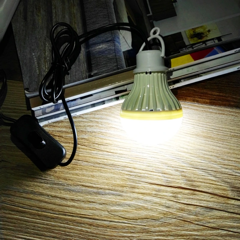 Jiguoor 5 В 5 Вт кемпинг светодиодный лампа USB Порты и разъёмы сенсорный выключатель открытый светодиодный свет Энергосберегающие Пеший Туризм