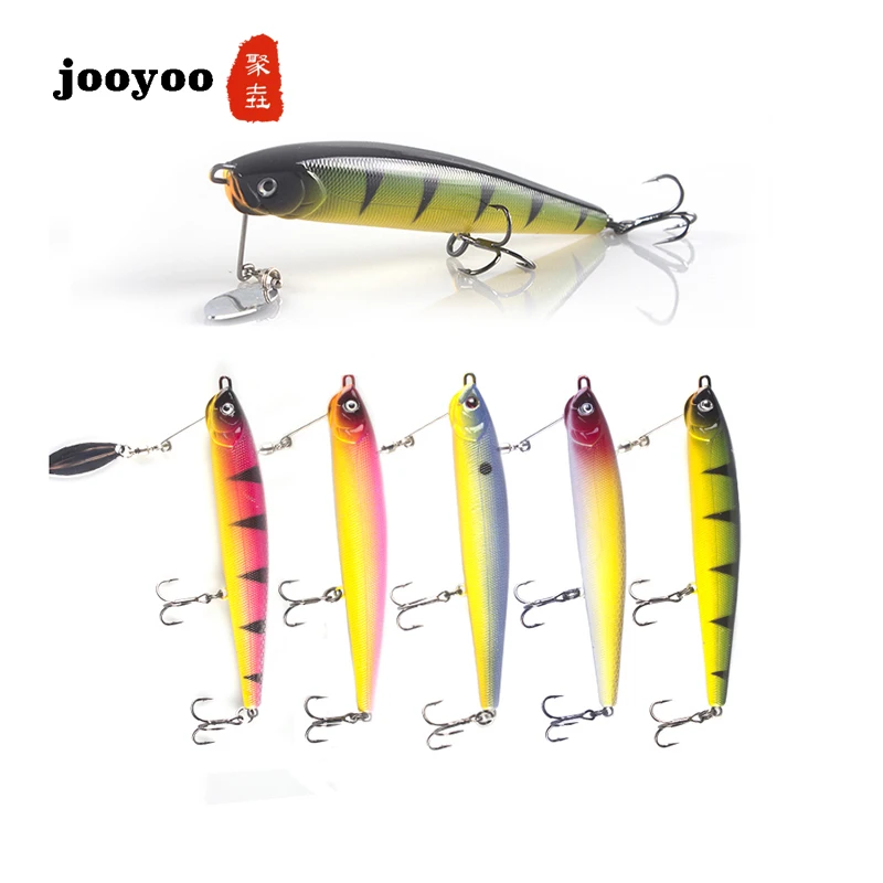 

Hot 1pcs Fishing Lure Hard Bait 14.5g /11cm Sea Fishing Tackle Pencil High Quality Bionic Minnow Fish Bait jooyoo