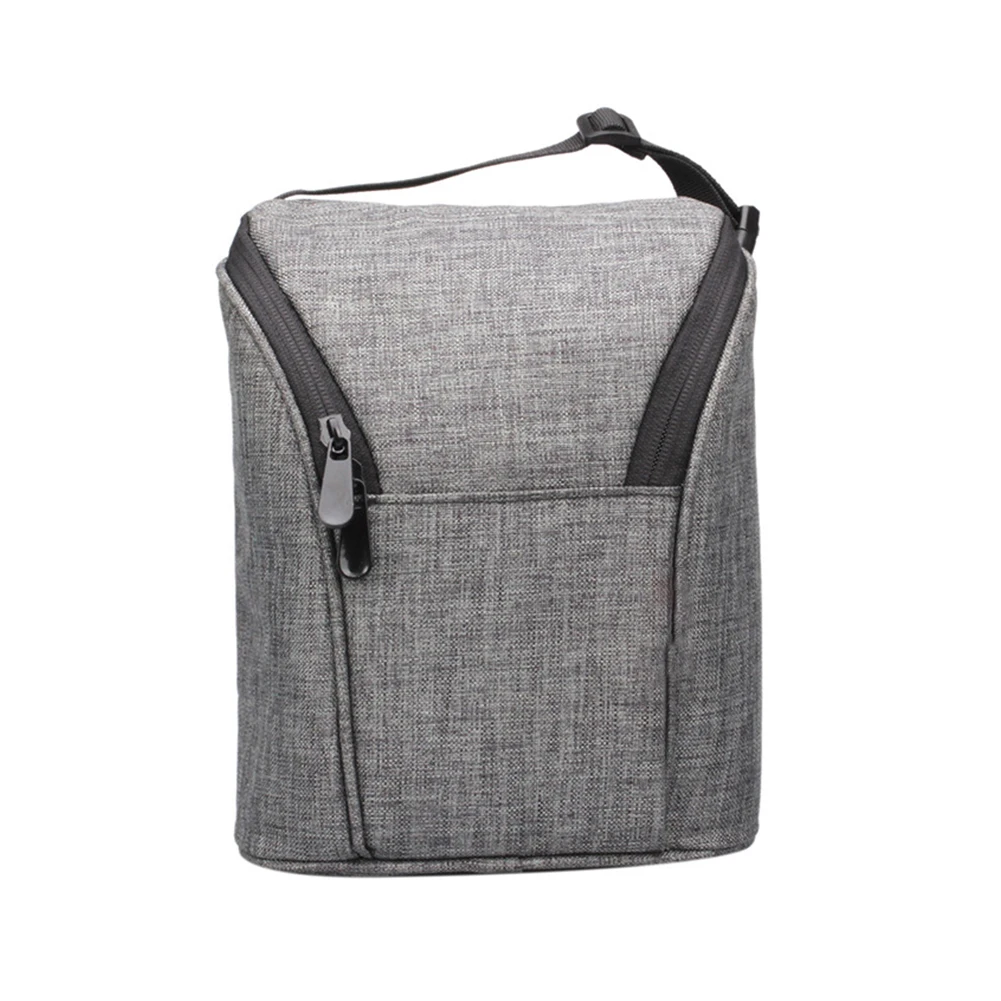 

Large Capacity Lightweight Office Portable Thermal Insulated Cooler Zipper Home Lunch Bag Camping Oxford Cloth Waterproof Picnic
