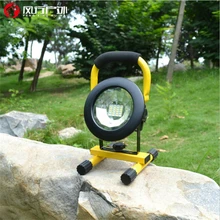 SMD СВЕТОДИОДНЫЙ белого, синего, красного цветов, легкость прожектор сайта прожекторный фонарь зарядки прожектор Предупреждение Портативный фонарик свет