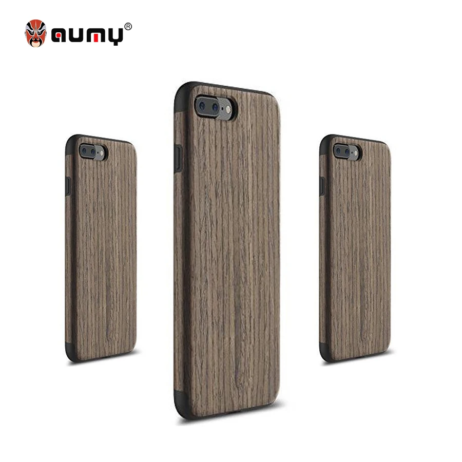 AUMY Wood Soft Phone Cases for Apple iphone 7 Case 7 plus