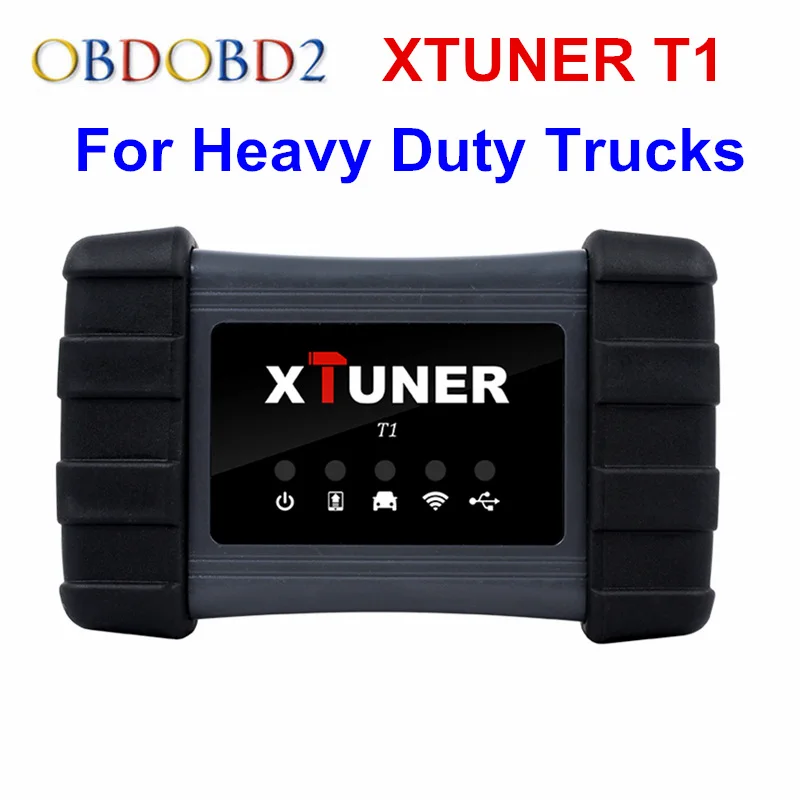 

100% Original XTUNER T1 Professional Work Heavy Duty Truck Auto OBD2 Diagnostic Tool Support WIFI and USB XTUNER T1 OBD2 Scanner