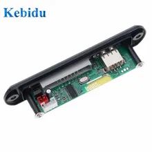 KEBIDU 5/12V Bluetooth MP3 плеер декодер доска FM радио TF USB 3,5 мм AUX модуль ресивер, автомобильный набор, свободные руки, аудио для IPhone 8 XS Xiaomi