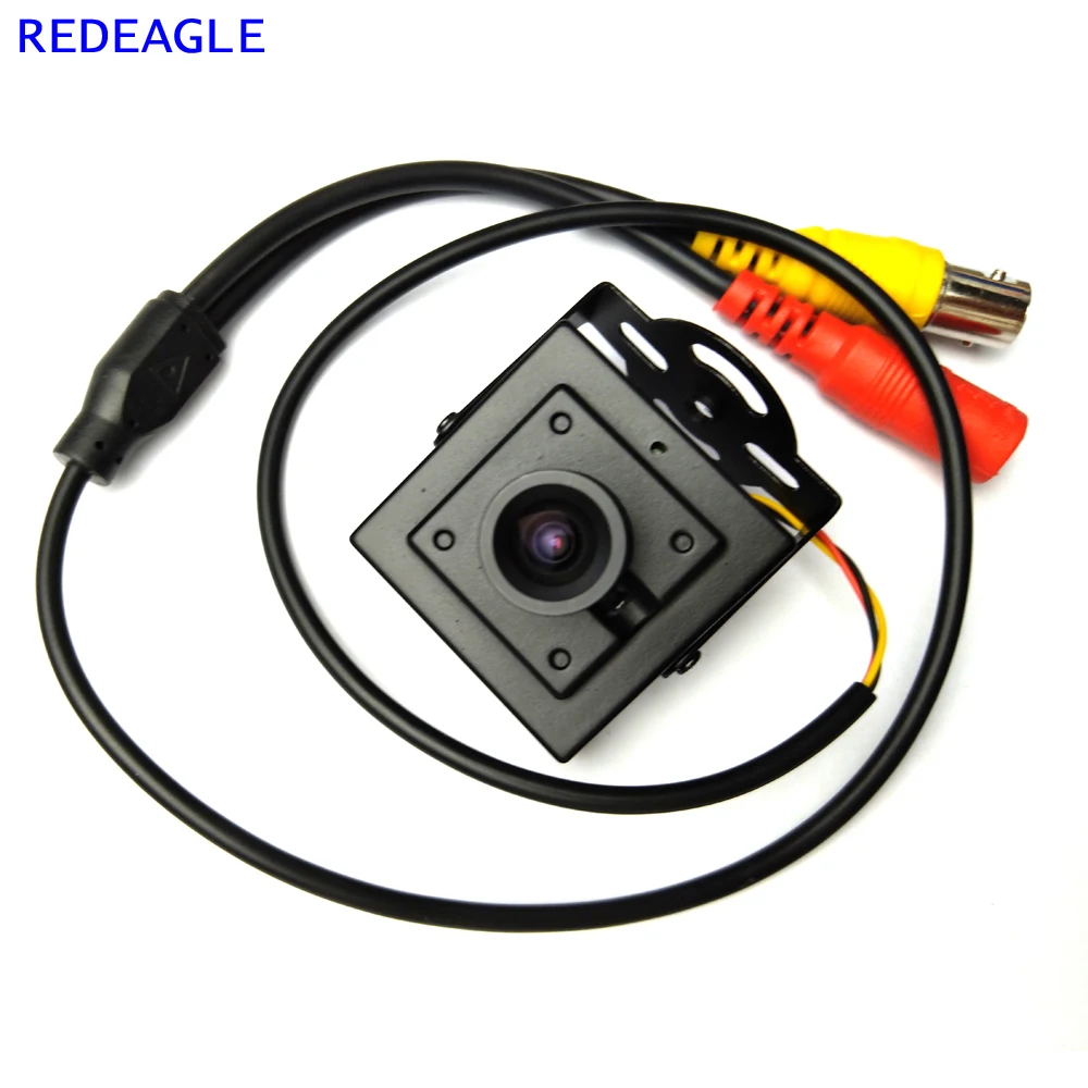  REDEAGLE 700TVL CMOS Wired Mini Box CVBS CCTV Security Camera with Metal Body 3.6MM 2.8MM 6MM Lens  - 32925779217