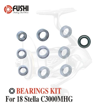 

Fishing Reel Stainless Steel Ball Bearings Kit For Shimano 18 Stella C3000MHG / 03806 Spinning reels Bearing Kits