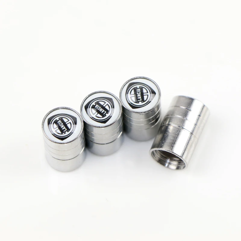 Car Wheel Tire Valves Tyre Air Caps for lancia accessoriesin Tire