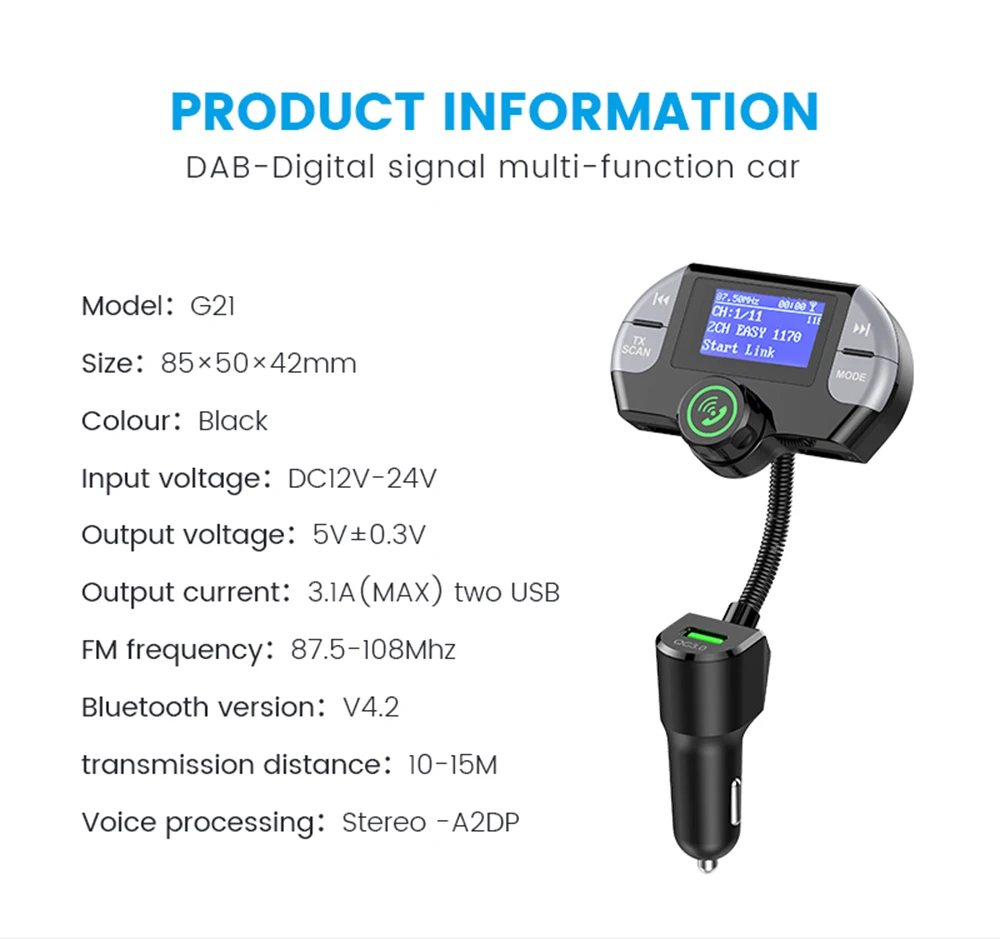 Bluetooth FM DAB 23